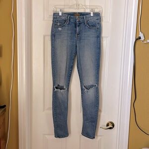 MOTHER ripped knees, ankle length size 25